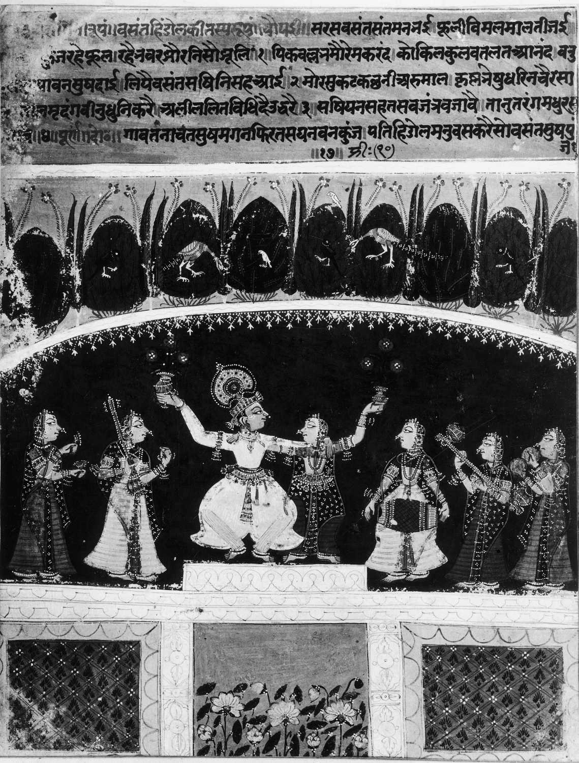 Dancing figures in Indian Art