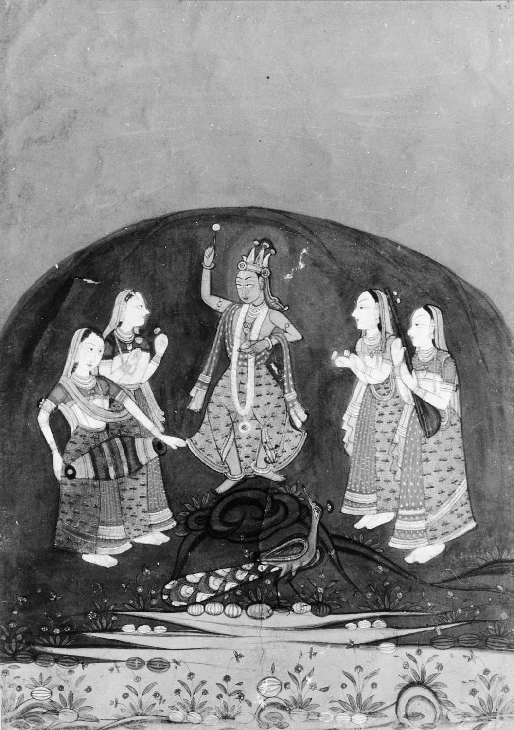 Dancing figures in Indian Art