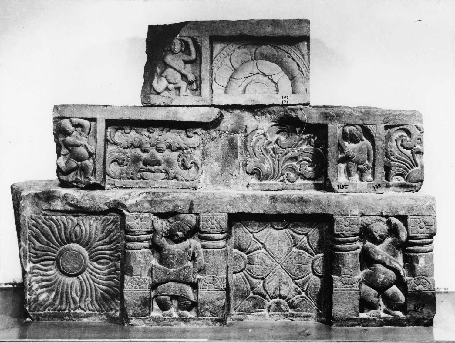 Dancing figures in Indian Art