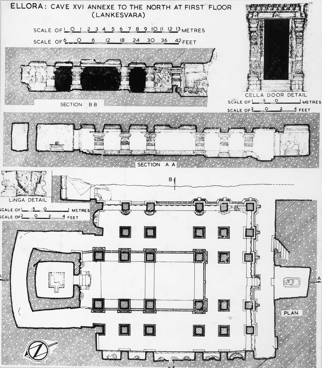 Cave 16 (Kailasa) complex, Ellora