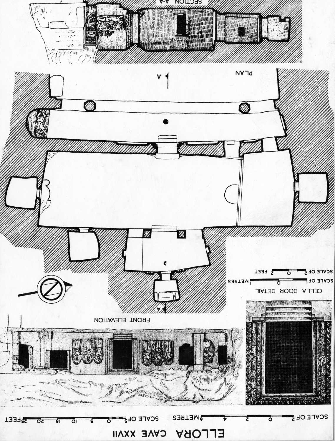 Cave 27 (Milkmaid cave), Ellora